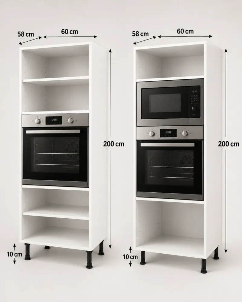 Caisson blanc Cekonay 2000 × 600 × 580 mm