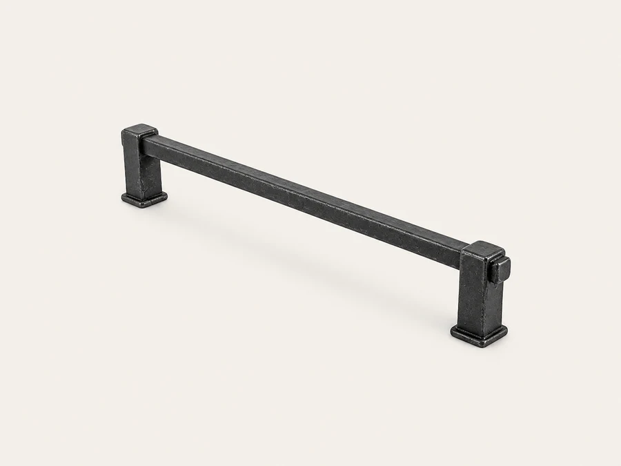 Poignée T58 vieux fer 192 mm, vue du produit