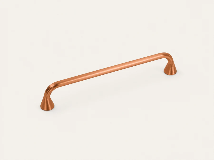 Poignée T69 cuivre brossé 160 mm, vue du produit