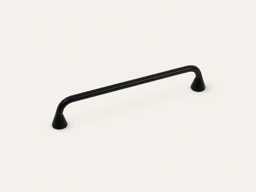 Poignée T69 noir mat 160 mm, vue du produit