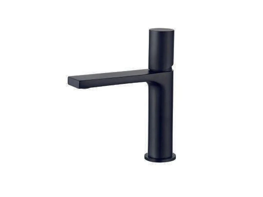 Eviers/robinets · Robinets de salle de bain · Bajo tube Noir, vue du produit