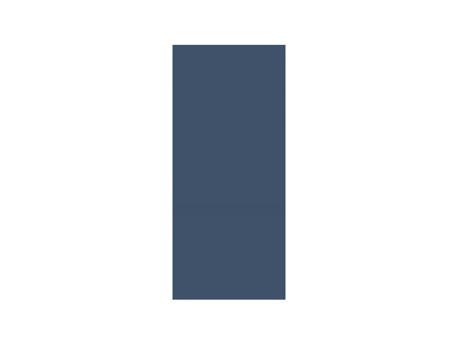 Panneau décoratif Luxe · Azul índigo · 2750 mm × 1220 mm × 18 mm, vue du panneau