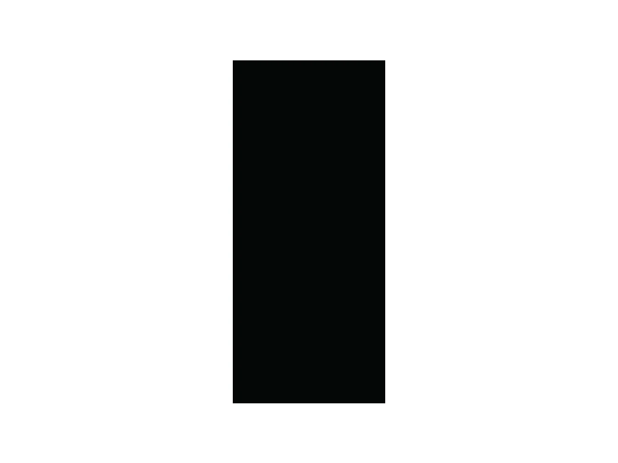 Panneau décoratif Zenit · Noir smnoir sm · 2750 mm × 1220 mm × 18 mm, vue du panneau