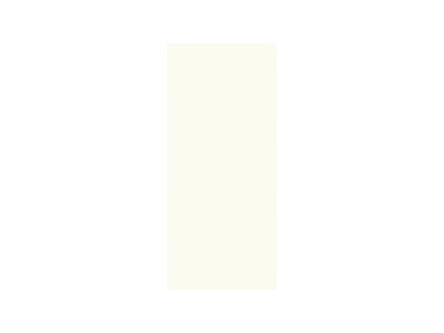 Panneau décoratif Luxe · Blanc polaire · 2750 mm × 1220 mm × 18 mm, vue du panneau