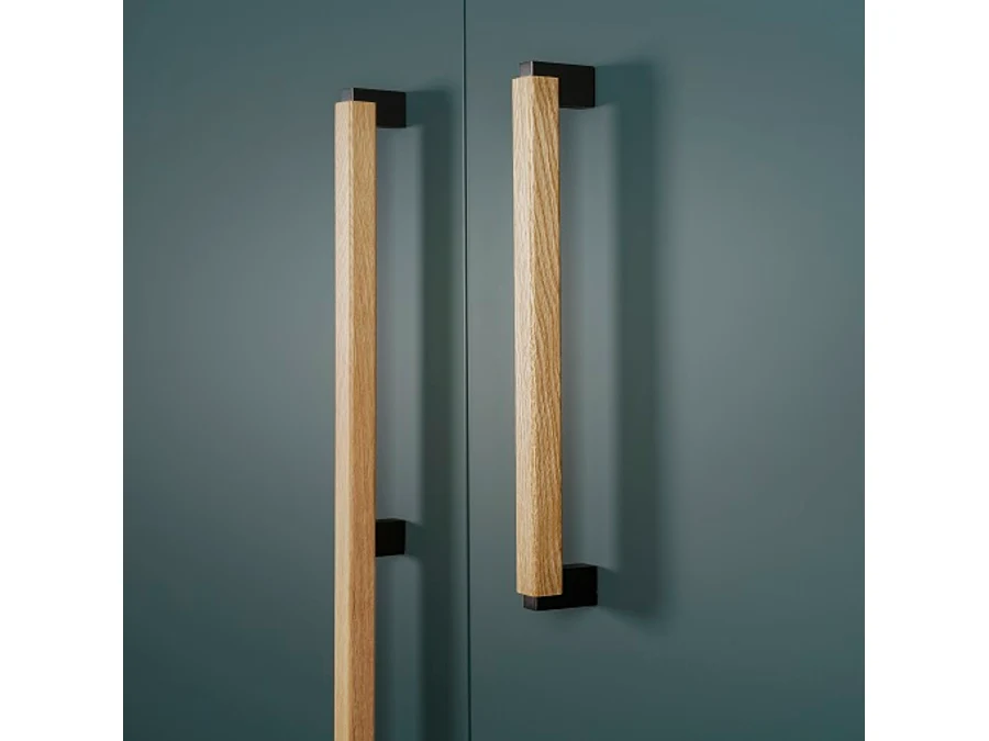 Poignée T74 lava bois chêne 354,6 mm, vue du produit