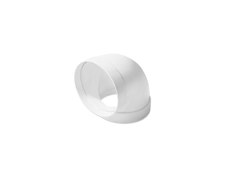 Extraction fumee · Diametre 120mm · Coude rond 90º ø120mm · 120 mm, vue du produit