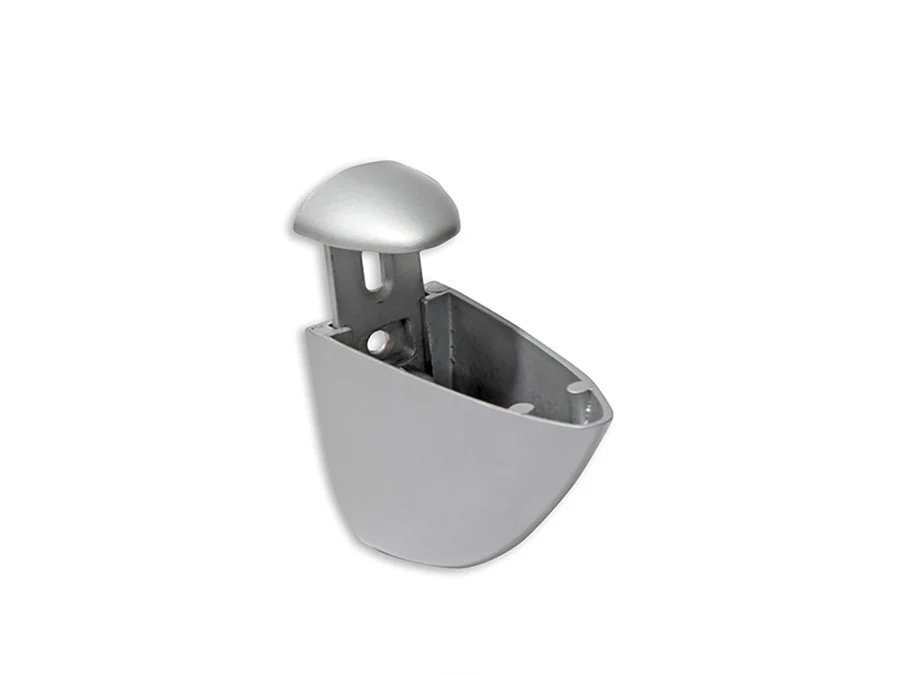 Compléments · Support etagere deco · Support pelican etagere chrome mat, vue du produit