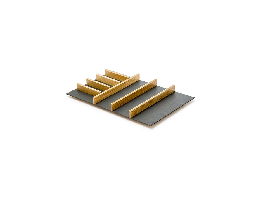 Range-couverts en bois · Alvic bicolor roble · Range-couverts · 800 mm, vue du produit
