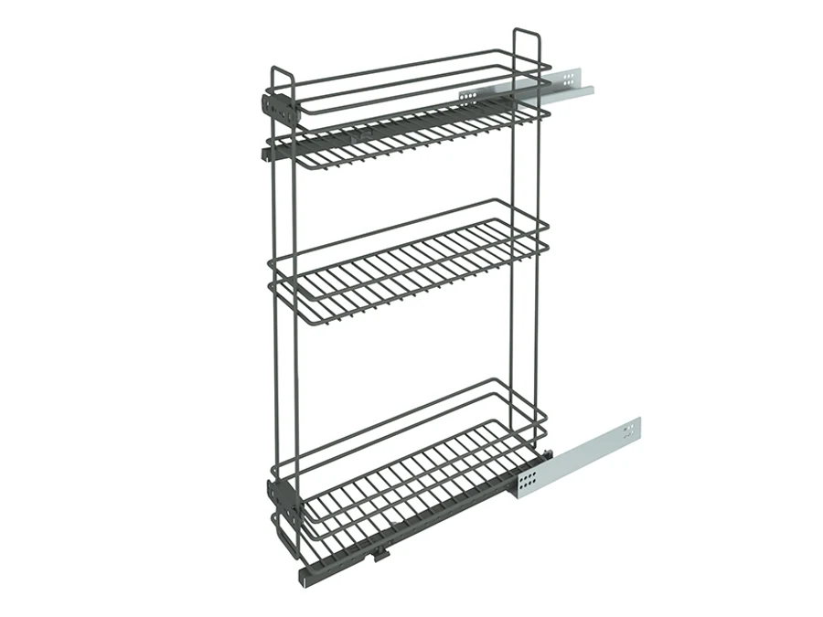 Intérieurs amovibles · Ottocent · Porte bouteille frein h800 anthracite · 200 mm, vue du produit