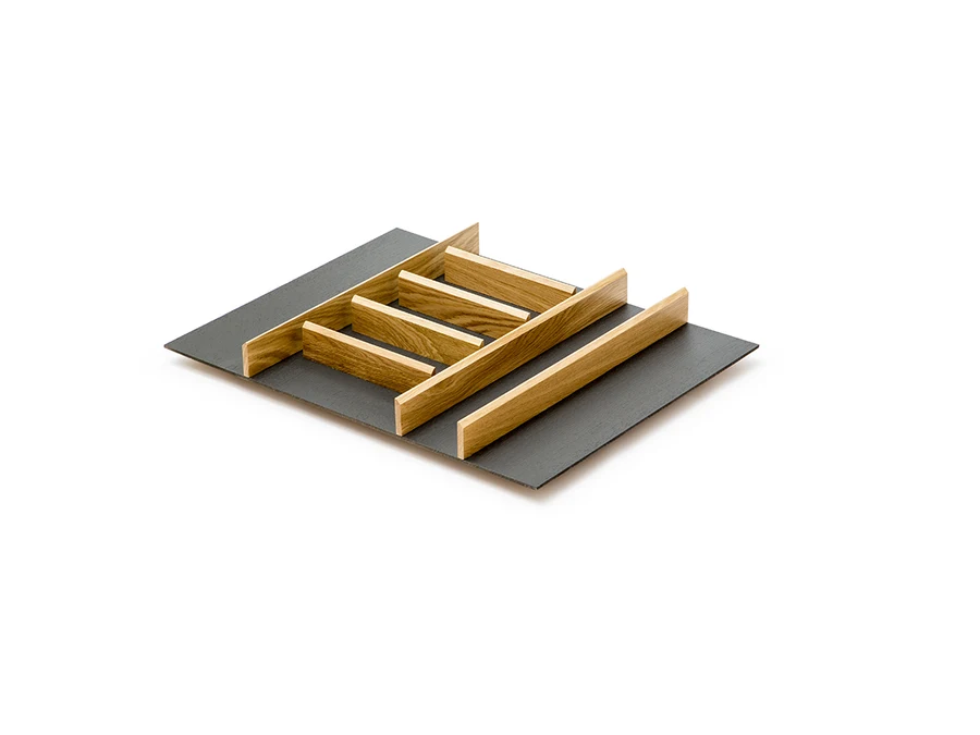 Range-couverts en bois · Alvic bicolor roble · Range-couverts · 700 mm, vue du produit