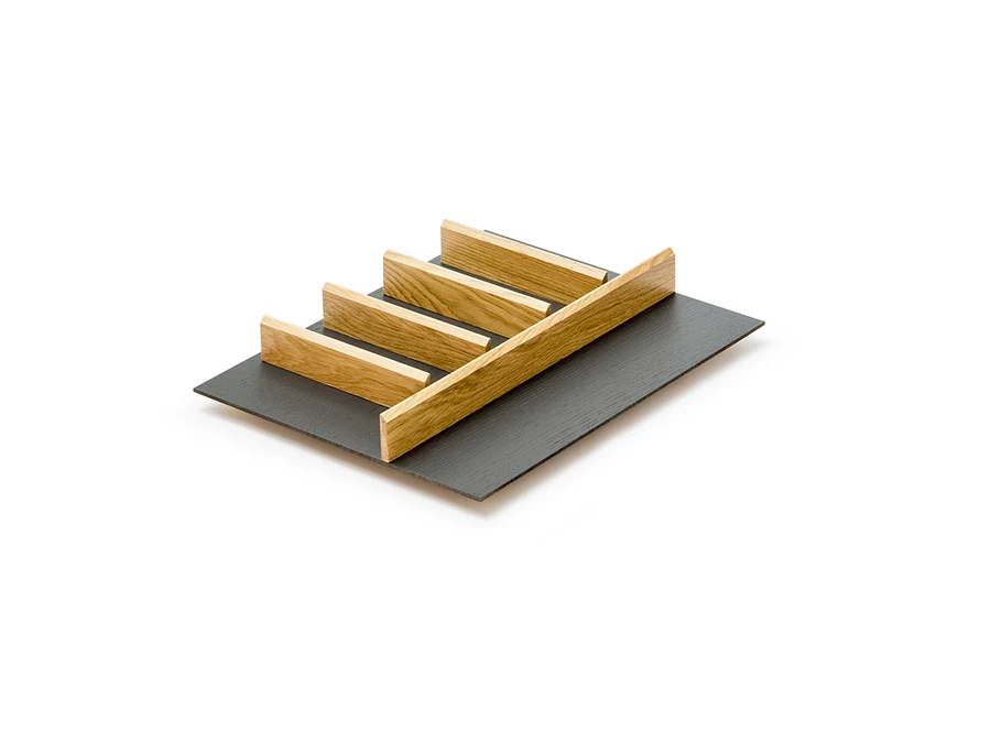 Range-couverts en bois · Alvic bicolor roble · Range-couverts · 450 mm, vue du produit