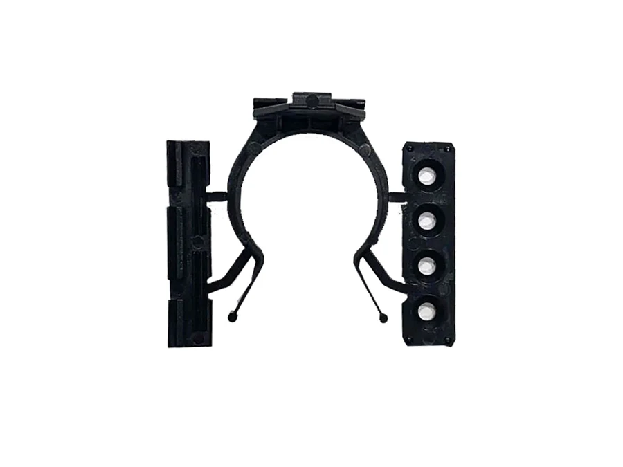 Compléments · Clips plinthe bois · Pied volpato, vue du produit
