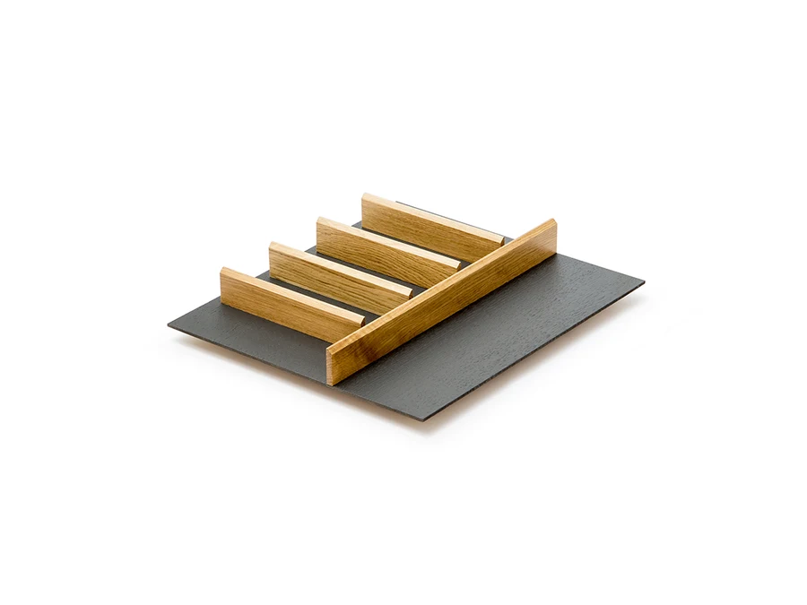 Range-couverts en bois · Alvic bicolor roble · Range-couverts · 500 mm, vue du produit