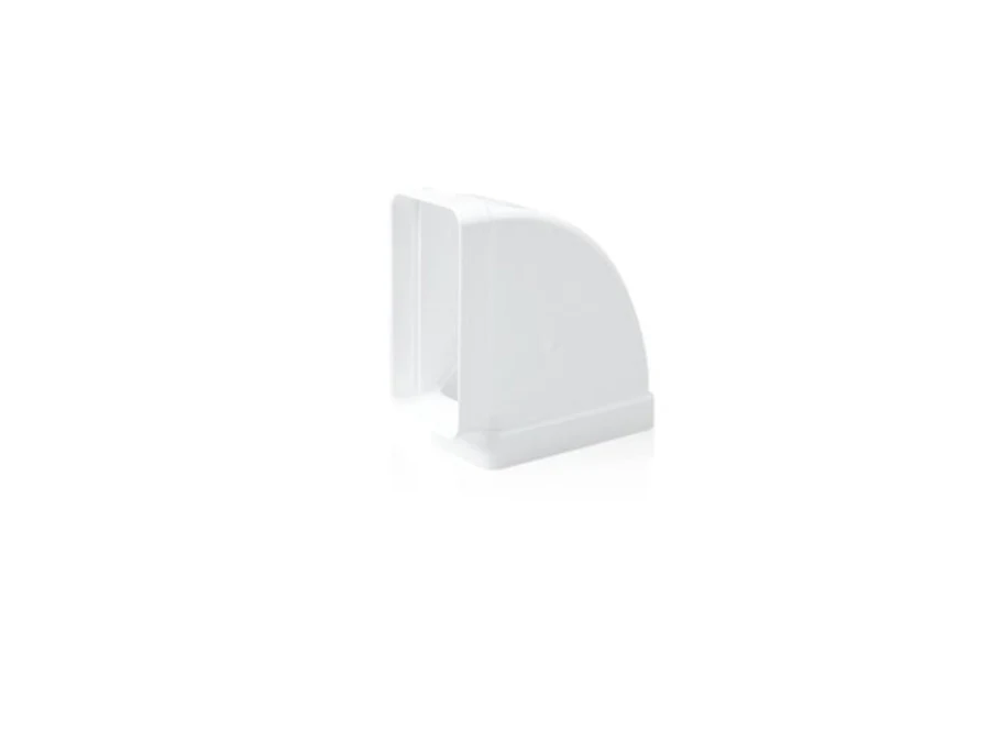 Extraction fumee · Diametre 150mm · Coude rectang horizontal 90º ø150mm · 150 mm, vue du produit