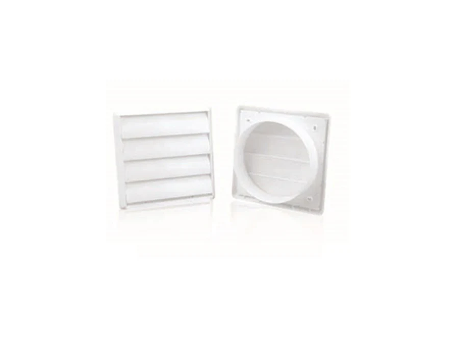 Extraction fumee · Diametre 120mm · Grille sortie ronde ø120mm · 120 mm, vue du produit