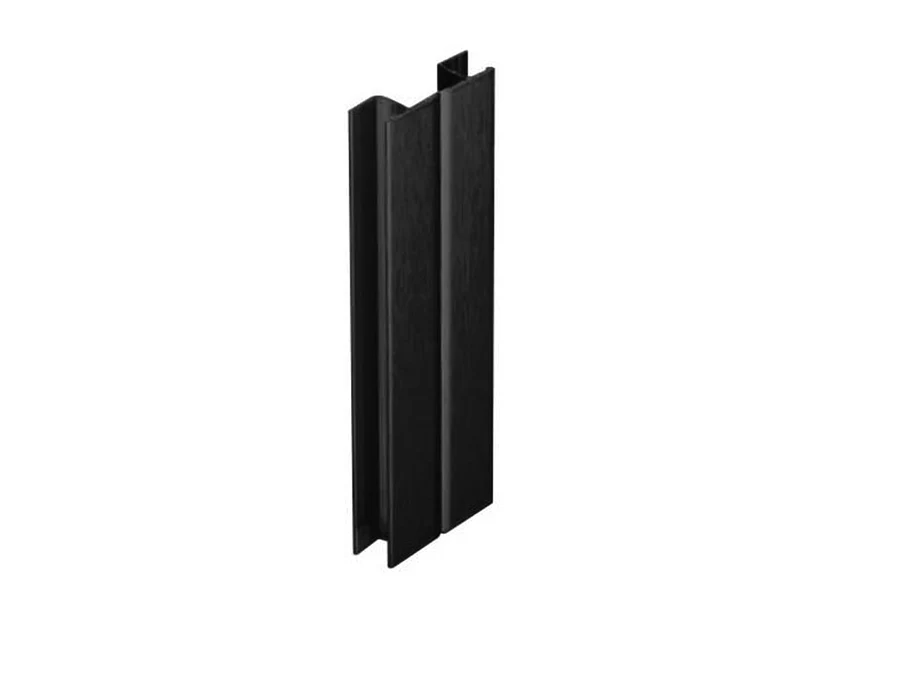 Plinthes · Pvc noir mt · Multiangle · 150 mm, vue du produit