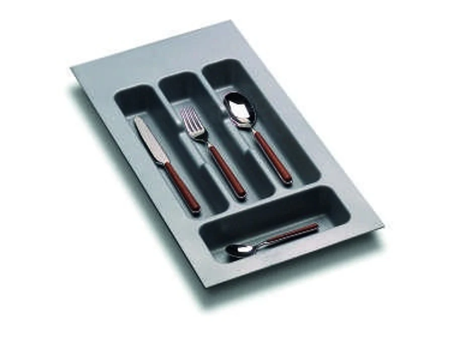 Tiroir à plat · Merivobox · Porte-couverts gris orion · 350 mm, vue du produit