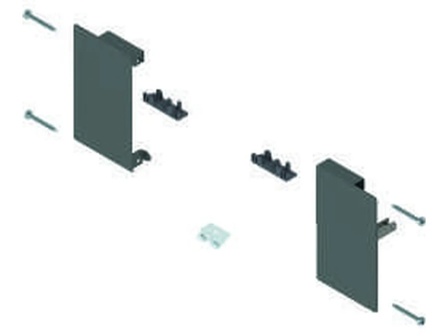 Tiroir à plat · Merivobox · Jeu de fixations de façade pour tiroir intérieur, vue du produit