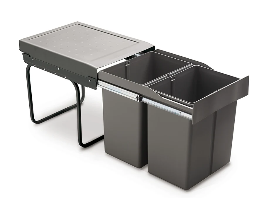 Recyclage · Poubelle pose libre · Haut h505, vue du produit