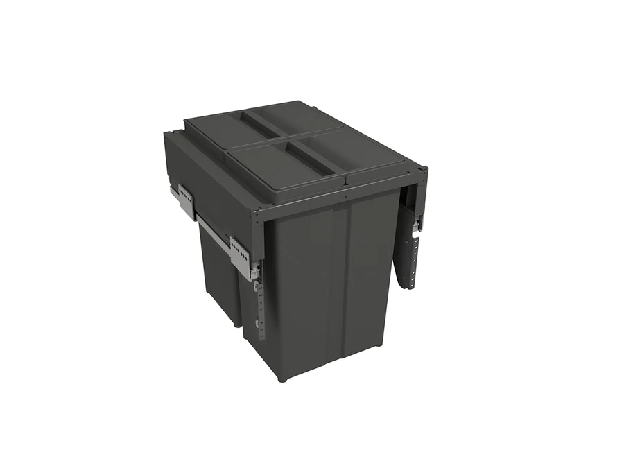 Recyclage · Poubelle porte coulissante · Haut h506 · 463 mm × 450 mm, vue du produit