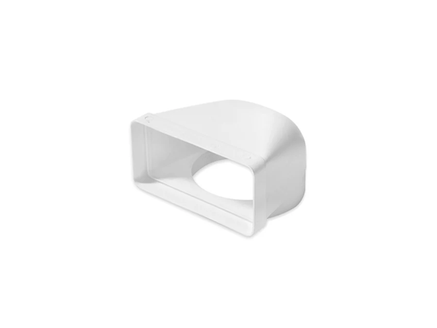 Extraction fumee · Diametre 120mm · Coude mixte ø120mm, vue du produit