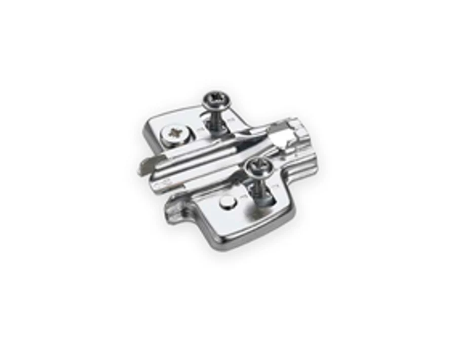 Charnière à plat · Hettich sensys · Embase excentrique h=0 19mm gris, vue du produit