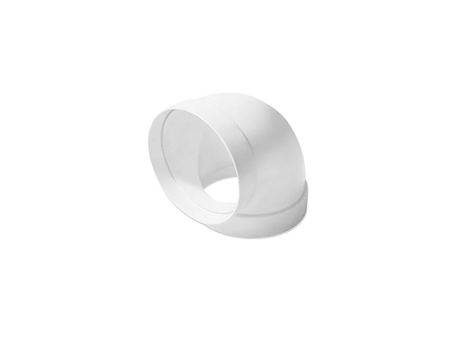 Extraction fumee · Diametre 150mm · Coude rond 90º ø150mm · 150 mm × 150 mm, vue du produit