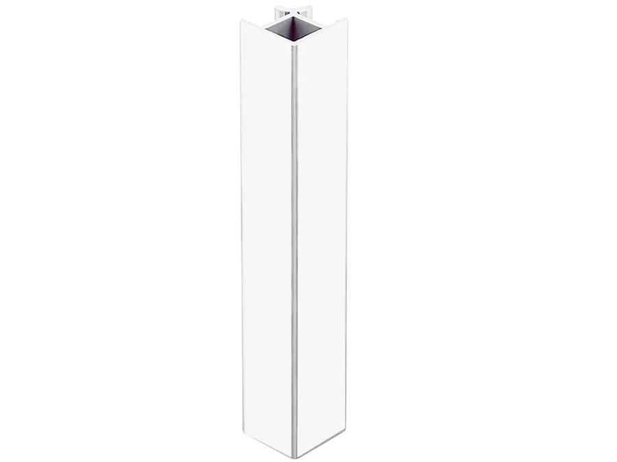 Plinthes · Pvc blanc br · Angle 90º · 150 mm, vue du produit