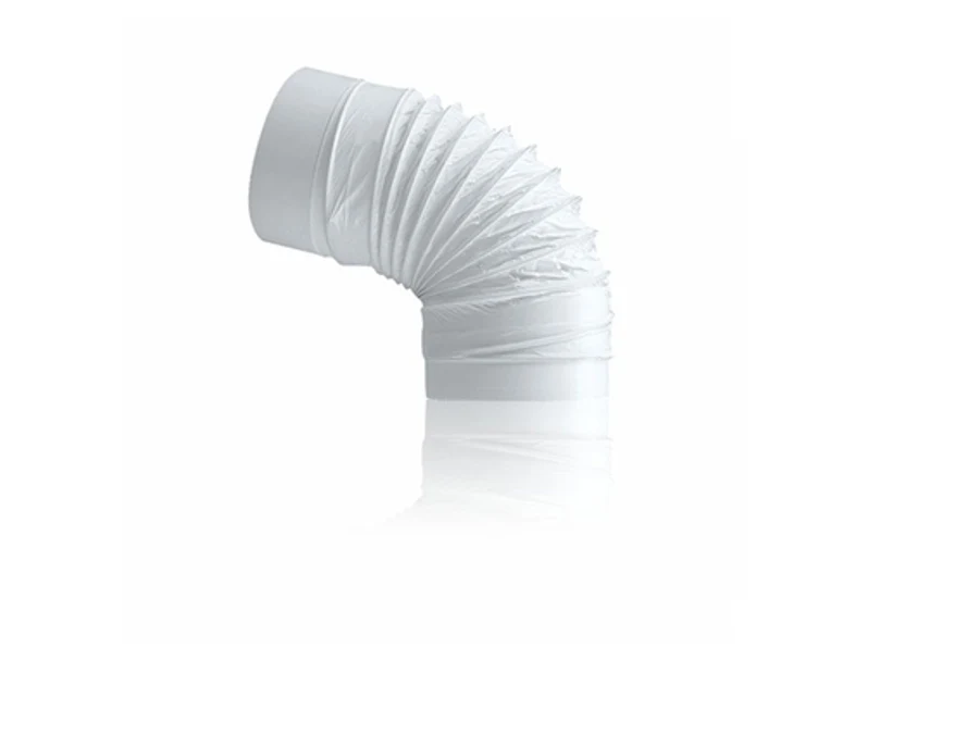 Extraction fumee · Diametre 120mm · Coude rond flexible ø120mm · 120 mm, vue du produit