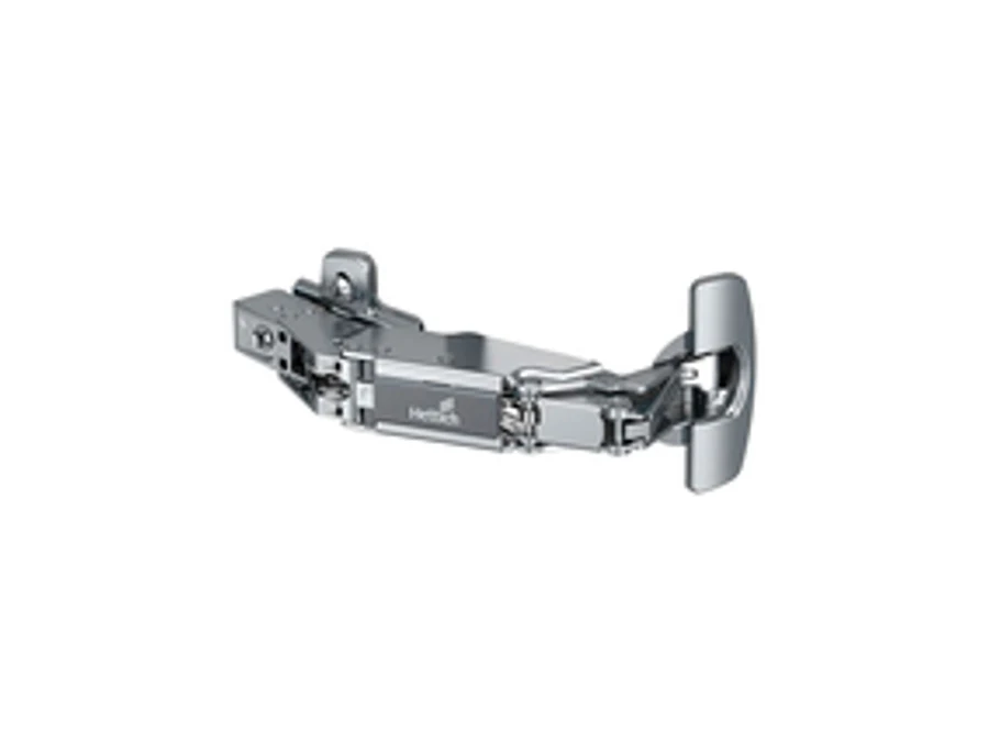 Charnière à plat · Hettich sensys · Charnière 165º Angle angulaire gris, vue du produit