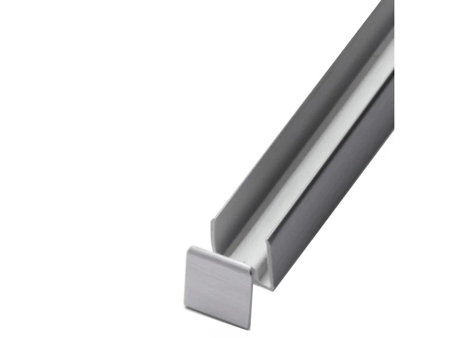 Compléments · Protection joue · Profil protecteur joue 19 (2500mm), vue du produit