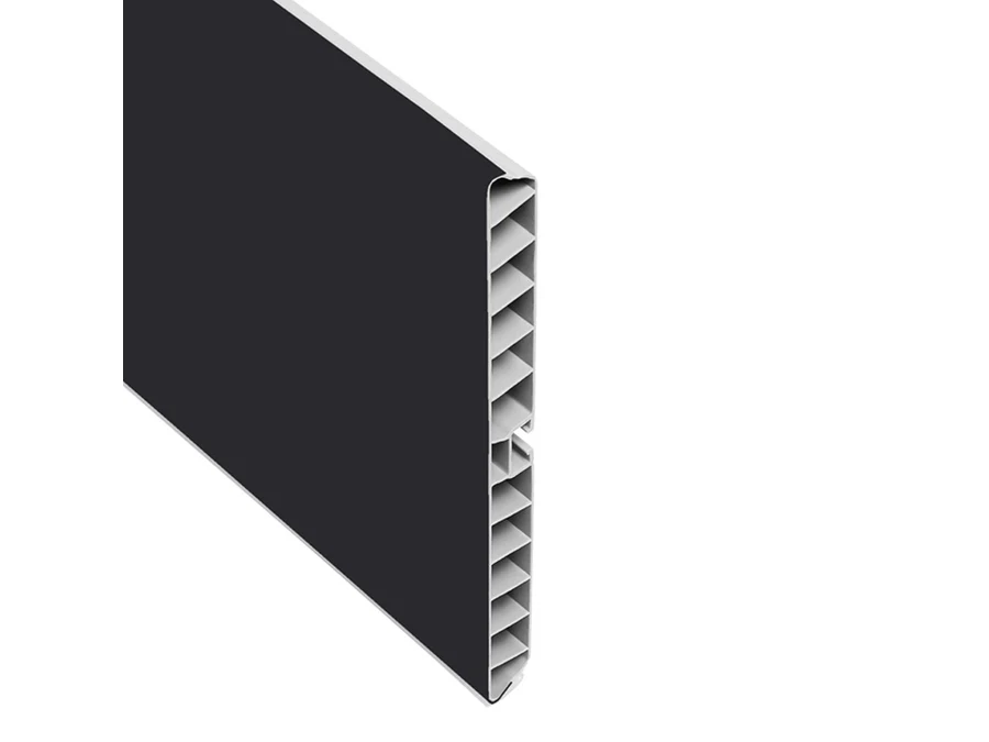 Plinthes · Pvc noir mt · Plinthe · 150 mm, vue du produit