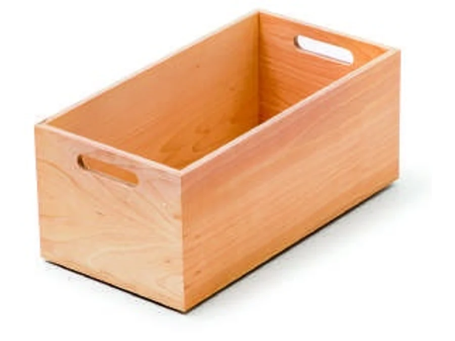 Boîte en bois 24 × 23 cm