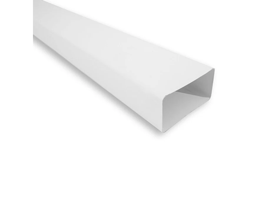 Extraction fumee · Diametre 150mm · Tube rectangulaire ø150mm · 1500 mm, vue du produit