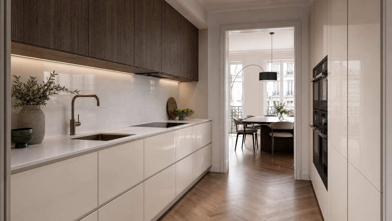Cuisine Luxe Cashmere et Syncron Nocce